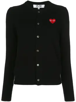 Comme Des Garçons Play: Трикотажный кардиган Heart