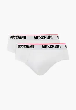 Moschino Underwear: Белые трусы