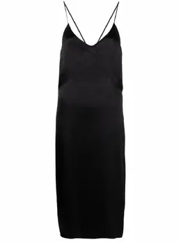 Dsquared2: Атласное платье 