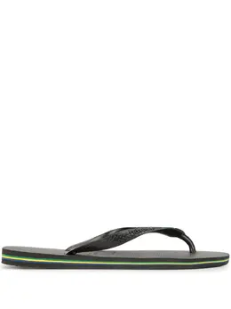 Havaianas: Чёрные шлёпанцы 