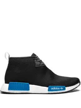 adidas: Чёрные кроссовки  NMD