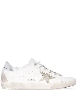 Golden Goose: Белые кроссовки  Super Star