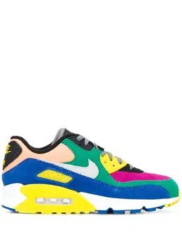 Nike: Многоцветные кроссовки Air Max 90 QS