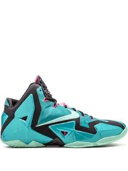 Nike: Чёрные кроссовки  Lebron 11