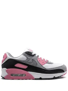 Nike: Розовые кроссовки  Air Max 90