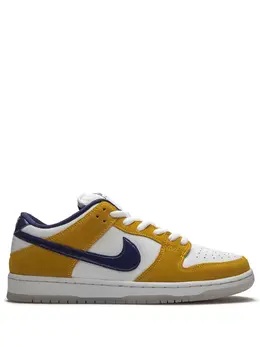 Nike: Белые кроссовки  SB Dunk Low