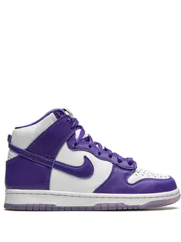 Nike: Белые кроссовки  Dunk High