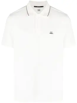 C.P. Company: Белое поло 