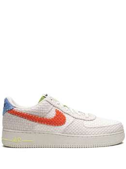 Nike: Оранжевые кроссовки  Air Force 1 Low