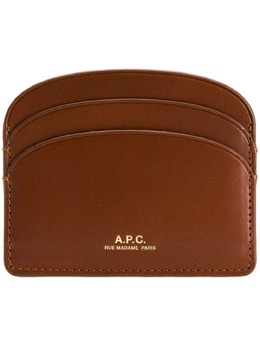 A.P.C.: Коричневый картхолдер 