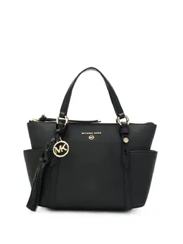 Michael Michael Kors: Чёрная сумка-шоппер 