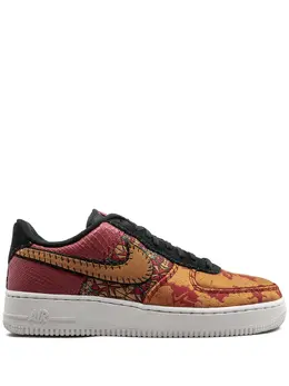 Nike: Красные кроссовки Air Force 1