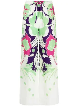 Valentino: Белые брюки 