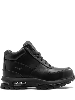 Nike: Чёрные кроссовки  Air Max