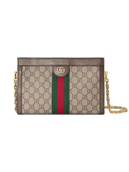 Gucci: Сумка Ophidia GG в полоску