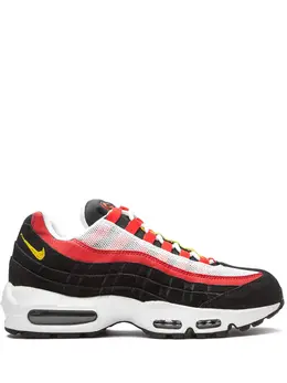 Nike: Чёрные кроссовки Air Max 95