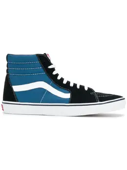 Vans: Чёрные кроссовки  Sk8-Hi