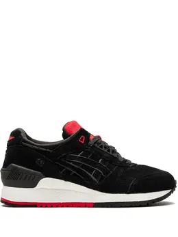 ASICS: Чёрные кроссовки  Gel