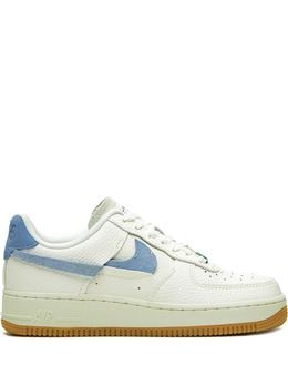 Nike: Зелёные кроссовки  Air Force 1