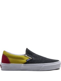 Vans: Чёрные кроссовки  Classic Slip On