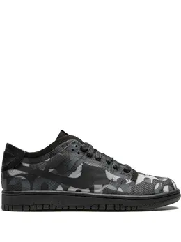 Nike: Чёрные кроссовки  Dunk Low