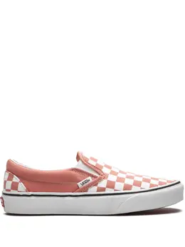 Vans: Белые кроссовки  Classic Slip On