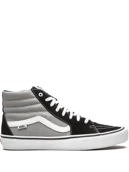Vans: Чёрные кроссовки  Sk8-Hi