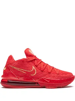 Nike: Красные кроссовки  Lebron 17 Low