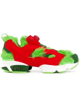 Reebok: Зелёные кроссовки  InstaPump Fury