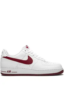 Nike: Белые кроссовки Air Force 1 Low