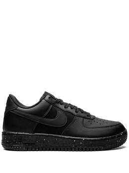 Nike: Чёрные кроссовки Air Force 1 Crater