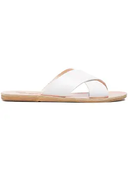 Ancient Greek Sandals: Белые сандалии  Thais