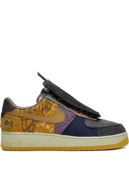 Nike: Коричневые кроссовки  Air Force 1 Low