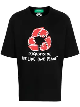 Dsquared2: Футболка с принтом 