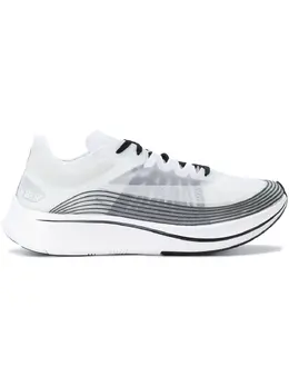 Nike: Белые кроссовки Zoom Fly SP