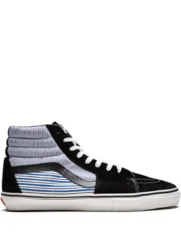 Vans: Чёрные кроссовки  Sk8-Hi Pro