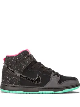 Nike: Чёрные кроссовки SB Dunk High Premium