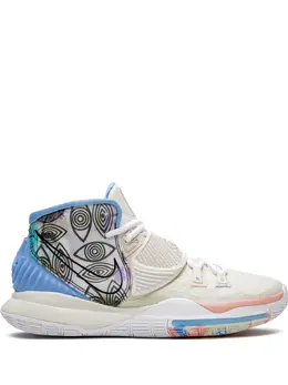 Nike: Бежевые кроссовки  Kyrie 6 Pre Heat