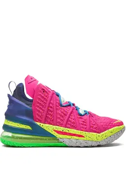 Nike: Розовые кроссовки  Lebron 18