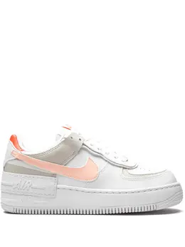 Nike: Белые кроссовки  Air Force 1 Shadow
