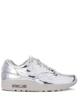 Nike: Серебристые кроссовки  Air Max 1 SP