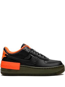 Nike: Чёрные кроссовки  AF1 Shadow SE