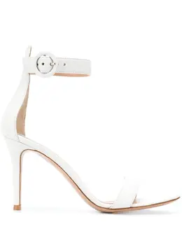 Gianvito Rossi: Белые сандалии  Portofino