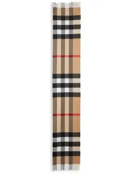 Burberry: Бежевый шарф  Vintage Check