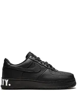 Nike: Чёрные кроссовки  Air Force 1