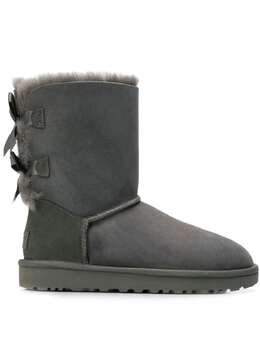 Ugg Australia: Тёмные ботинки  Bailey Bow II