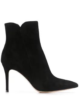 Gianvito Rossi: Чёрные ботинки 