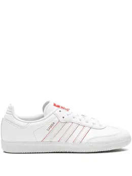 adidas: Белые кроссовки  Samba