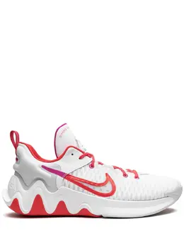 Nike: Белые кроссовки 
