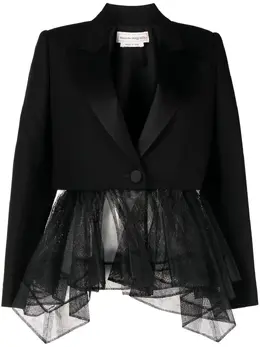 Alexander McQueen: Жакет из фатина 